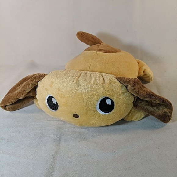 Gitzy Plush Dog Stuffed Toy Animal 12" Flat Tan Brown Puppy - Picture 1 of 11